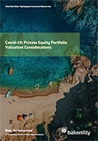 Covid-19_Private Equity Portfolio Valuation Considerations_cover page