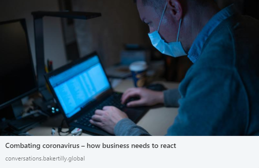 Combating Coronavirus How Business Needs To React
